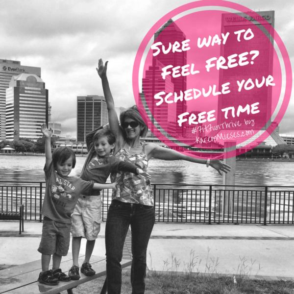 Schedule your Free time